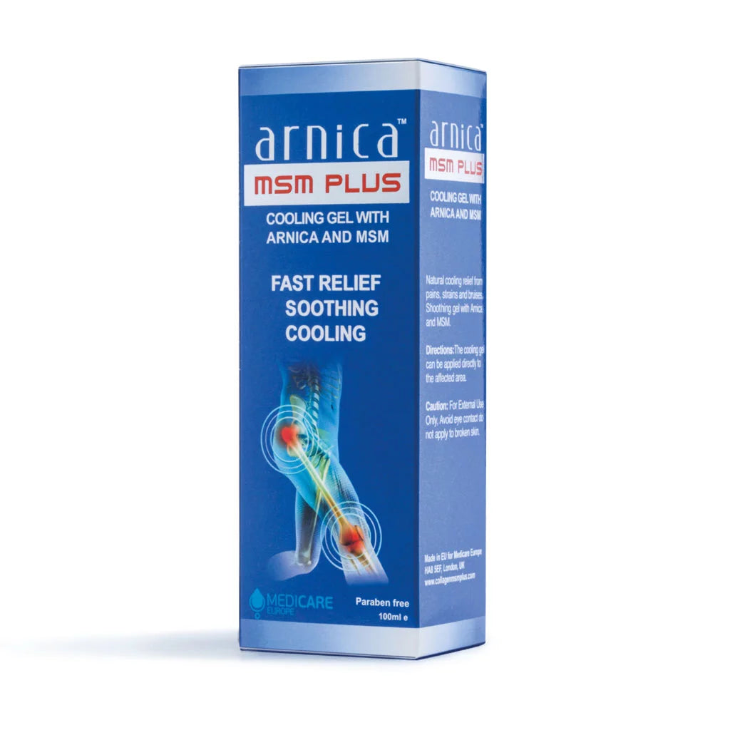 Arnica Gel MSM Plus® 100ml – The collagen shop